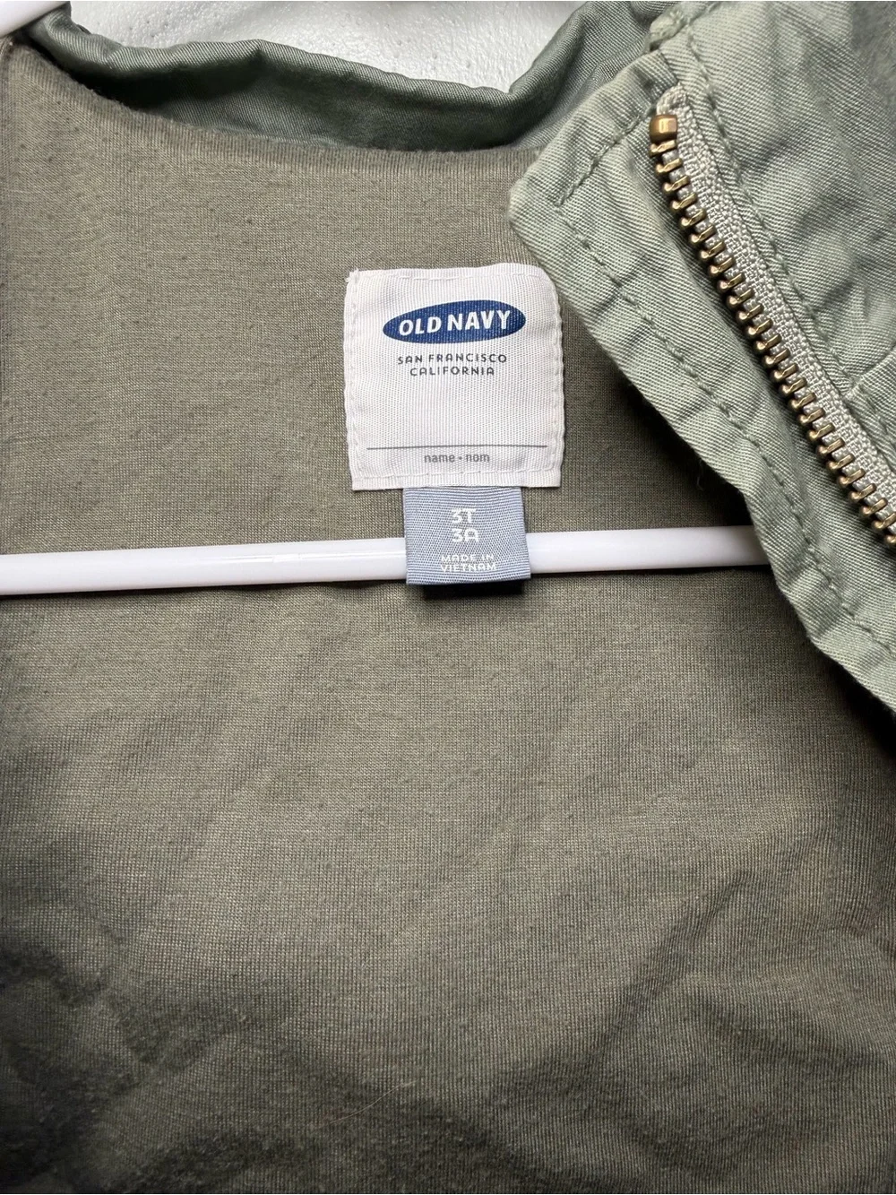 Old Navy lightweight olive